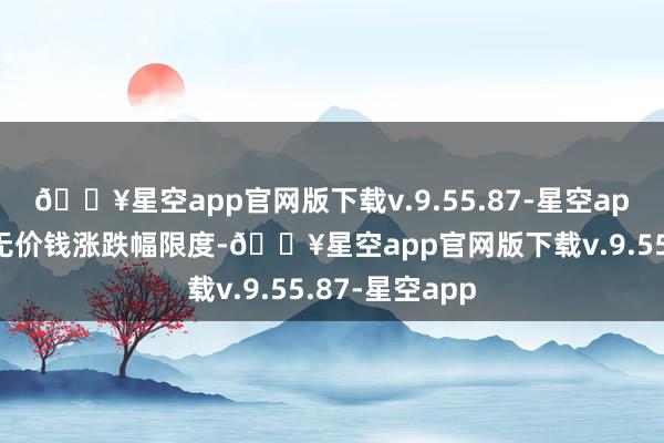 🔥星空app官网版下载v.9.55.87-星空app首个往复日无价钱涨跌幅限度-🔥星空app官网版下载v.9.55.87-星空app